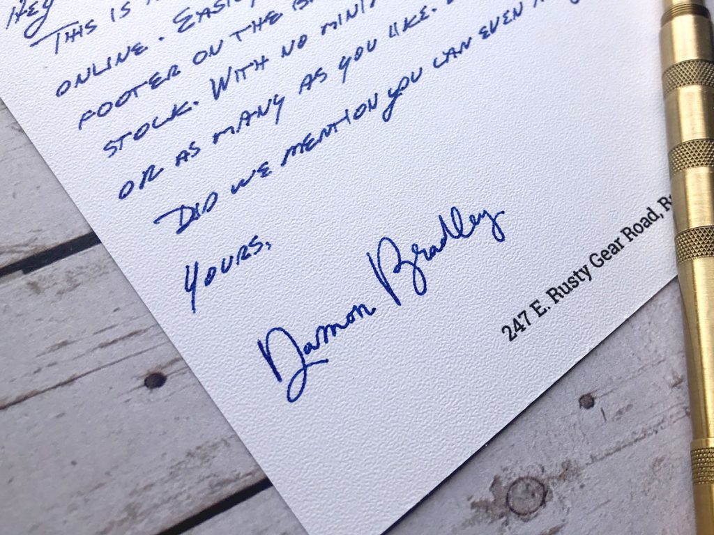So Long, Farewell 5 Ways to Sign a Card Handwrytten