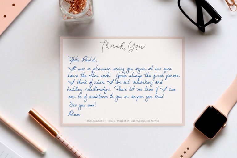 How to Thank a Client for Their Business - Handwrytten