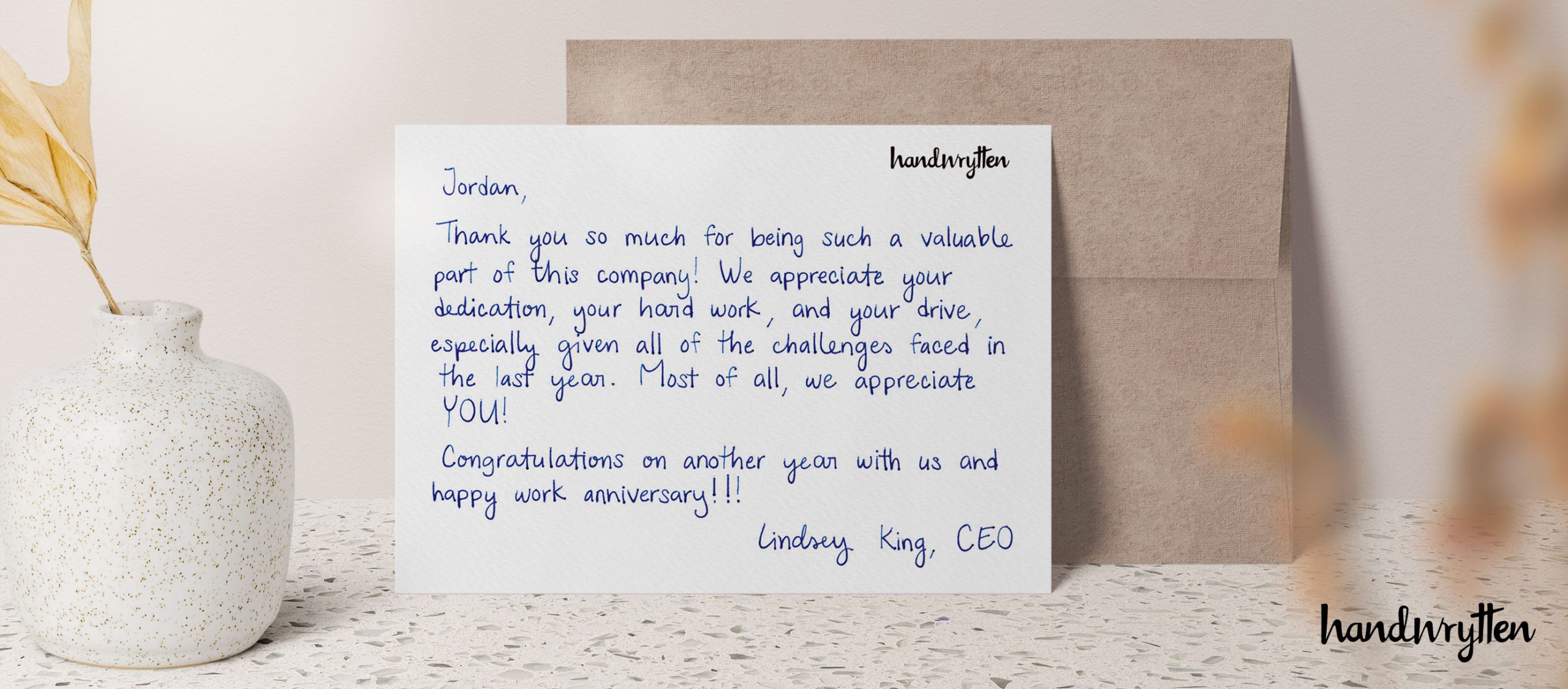 What To Write In A Thank You Card For Employee Leaving
