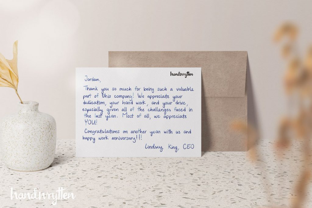 Handwritten Thank You Cards for any Occasions
