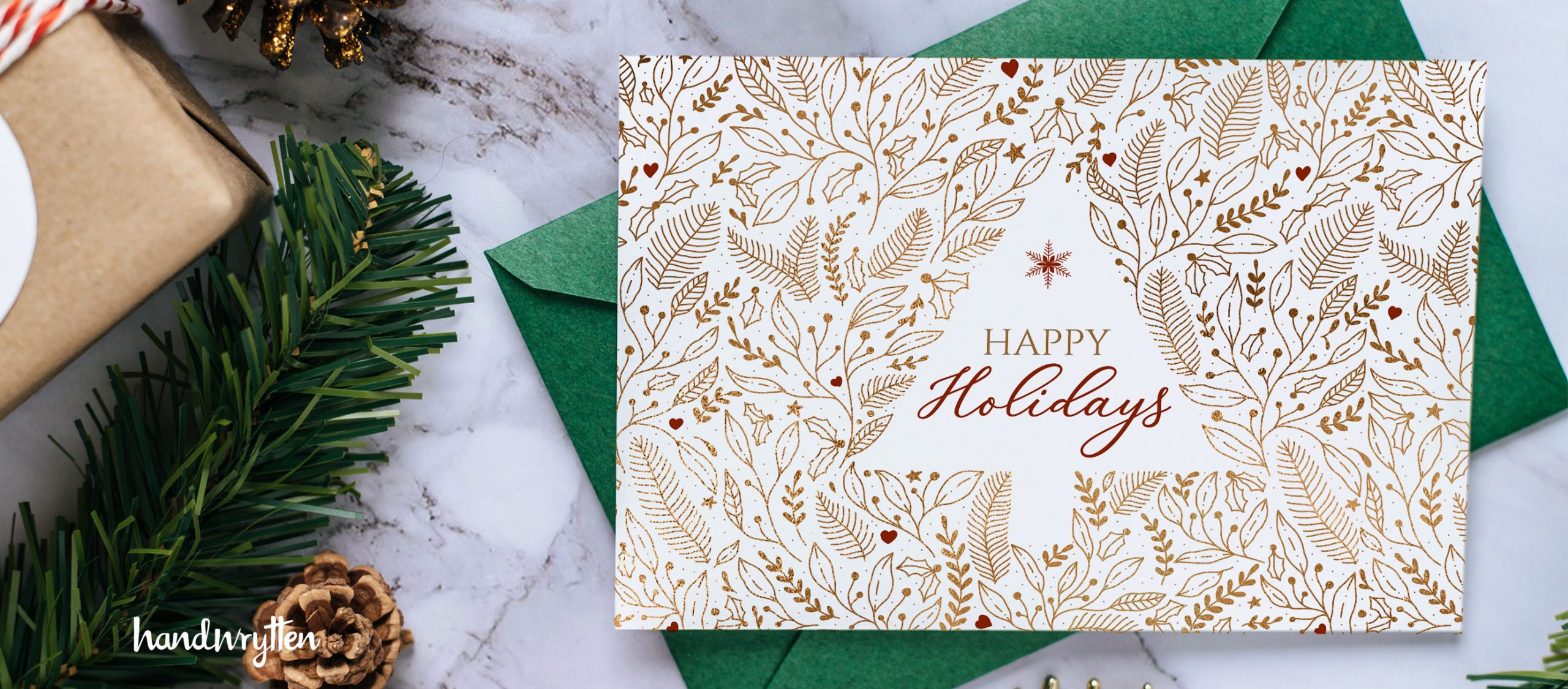 holiday card design for business