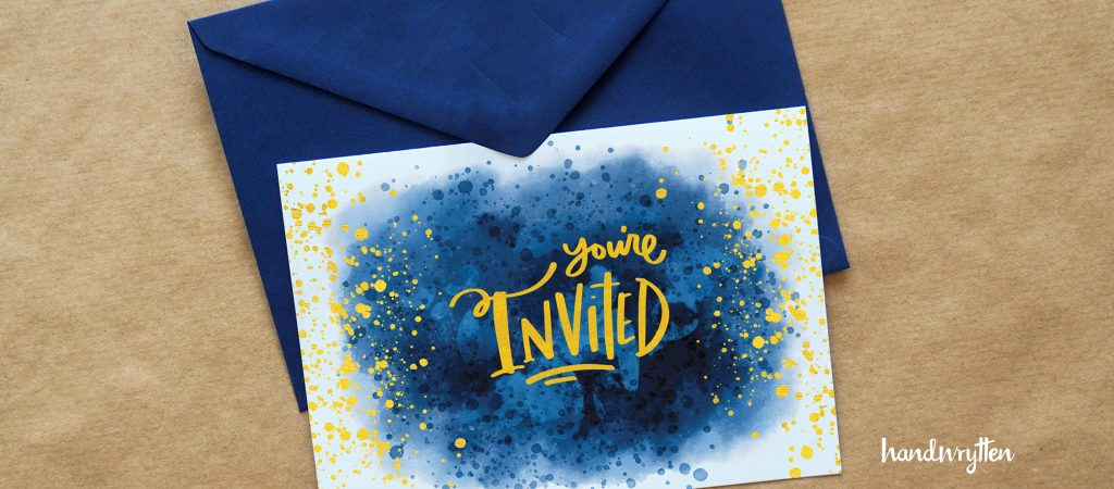 non-profit marketing with custom invitations to events
