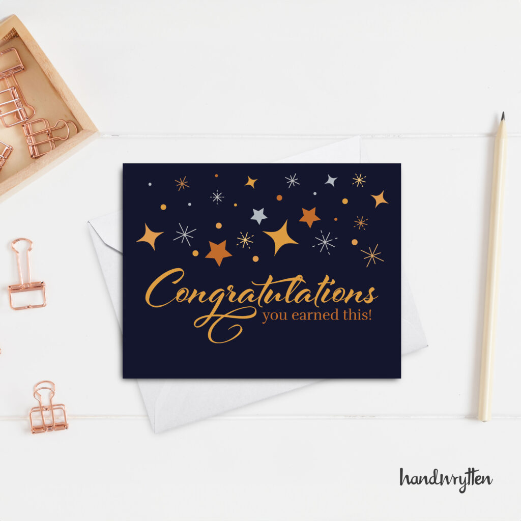 how to make your congratulations message stand out