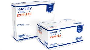 A Priority Mail Express package