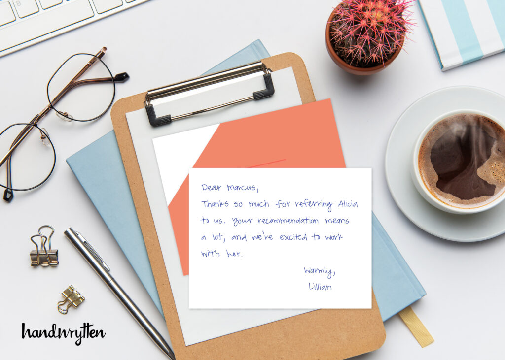 Handwrytten Thank You Cards