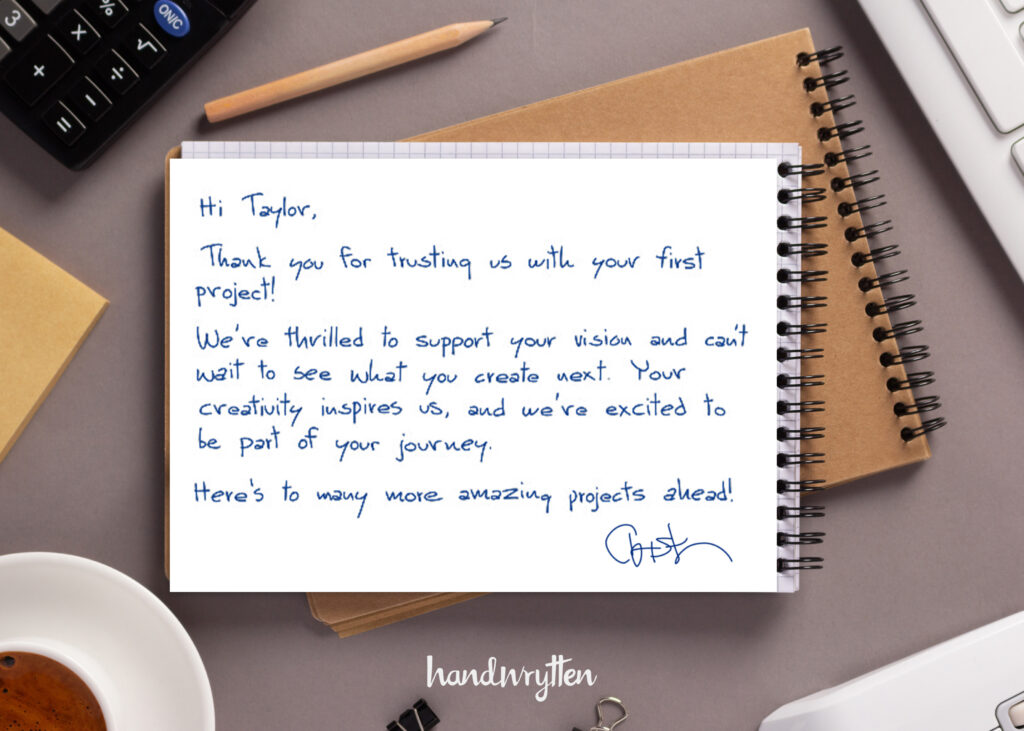 Customer Connection 7 Ways Handwrytten Cards Impact
